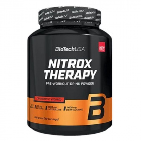 BioTechUSA NitroX Therapy (vörösáfonya) italpor 680g