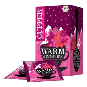 Cupper bio warm winter hug xmas limited edition téli bogyós gyümölcsös tea 40g