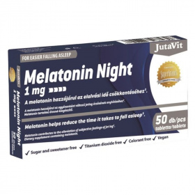 Jutavit melatonin night 1mg tabletta 50db