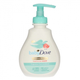 Dove baby fürdető illatmentes 200ml