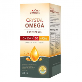 Vita Crystal Omega Essence oil D3-vitamin + Q10 halolaj 300ml