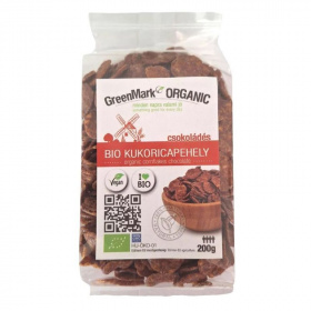 Greenmark bio kukoricapehely csokis 200g