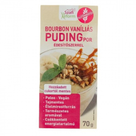 Szafi Fitt pudingpor - bourbon vanília 70g