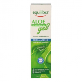 Equilibra fogkrém aloe gél 75ml