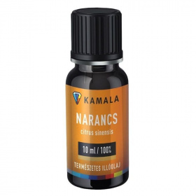 Kamala 100% tisztaságú illóolaj narancs 10ml