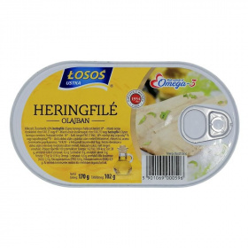 Losos heringfilé (olajban) 170g