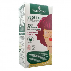 Herbatint vegetal color cherry red hajfesték 100g