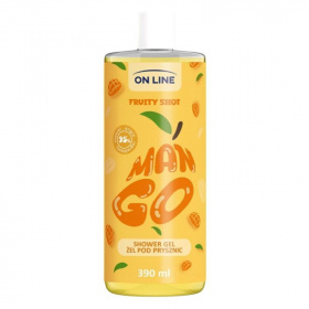 On Line tusfürdő fruity shot mangó 390ml