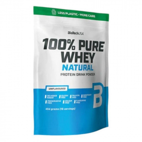 BioTechUSA 100% Pure Whey (ízesítetlen) tejsavó fehérjepor 454g