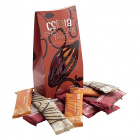 Csinta chocolate thins vegyes 10db, 80g