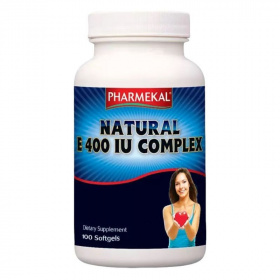 Pharmekal Natural E-vitamin 400IU complex lágykapszula 100db