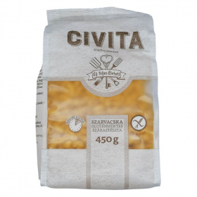 Civita kukorica száraztészta (szarvacska) 450g