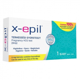 X-Epil terhességi gyorsteszt csík 1db