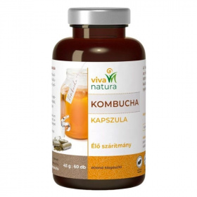 Viva natura kombucha étrend-kiegészítő kapszula 60db