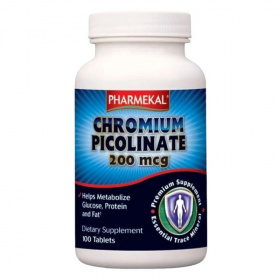 Pharmekal Chromium picolinate 200mcg tabletta 100db