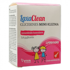 Laxaclean glicerines mini-klizma (gyerekeknek) (6x6g) 6db