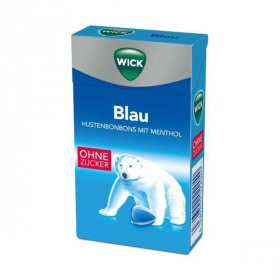 Wick cukormentes torokcukorka - mentol 46g