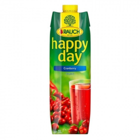 Rauch happy day vörösáfonya 30% 1000ml