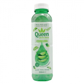 Queen aloe vera üdítőital - natúr 500ml