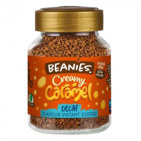 Beanies instant kávé karamell koffeinmentes 50g