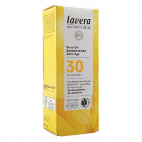 Lavera bio sun napvédő krém (öregedésgátló, SPF30) 50ml