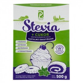 Politur stevia + cukor édesítőszer 500g