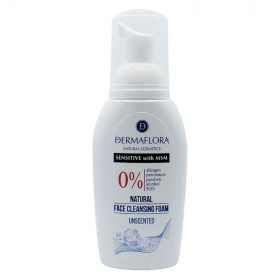 Dermaflora 0% arctisztító hab (sensitive with msm) 100ml