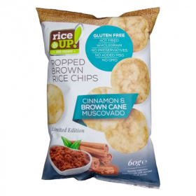 RiceUp! chips (fahéjas nádcukorral) 60g