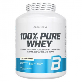 BioTechUSA 100% Pure Whey (tejberizs) tejsavó fehérjepor 2270g