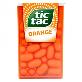 Tic tac cukorkadrazsé orange 18g