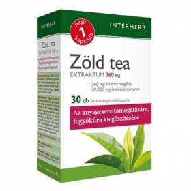 Interherb Napi 1 Zöld tea extratum kapszula 30db