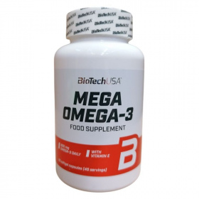 BioTechUSA Mega Omega 3 kapszula 90db