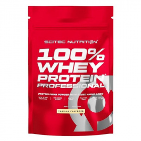 Scitec 100% whey protein por vanília 500g