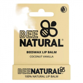 Bee Natural kókusz vanília illatú natúr méhviasz ajakbalzsam 4g