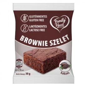 Family Heart brownie szelet kakaós 30g