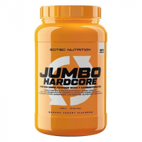 Scitec jumbo hardcore por banán-joghurt 1530g