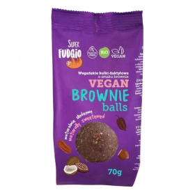 Fudgio Brownie golyók bio 70g