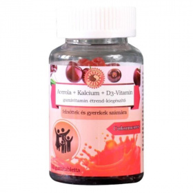 Sun Moon Acerola+kalcium+d3-vitamin gumivitamin 30db