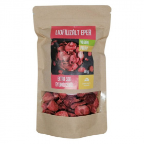 Premium Natura liofilizált eper (szeletek) 40g