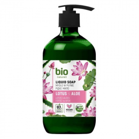 Bio naturell krémszappan lótusz&aloe 473ml