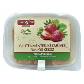 Tiszta Ízek epres keksz gluténmentes 180g