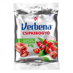 Verbena sugar free csipkebogyó cukorka 60g