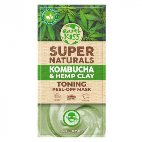 Earth Kiss supernaturals kombucha és kender agyag lehúzható arcmaszk 10ml