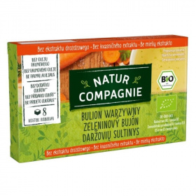 Natur compagnie bio leveskocka (zöldség) 84g