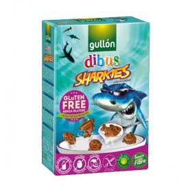 Gullón dibus sharkies gluténmentes reggeliző keksz 250g