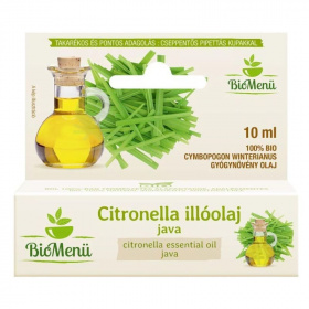 Biomenü bio citronella java illóolaj 10ml