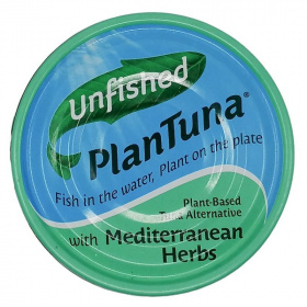 Unifished Plantuna vegán tonhal stílusú készítmény (mediterrán fűszeres lében) 150g - kifutó