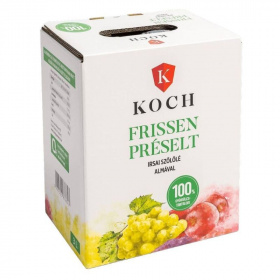 Koch frissen préselt irsai szőlőlé almával 3000ml