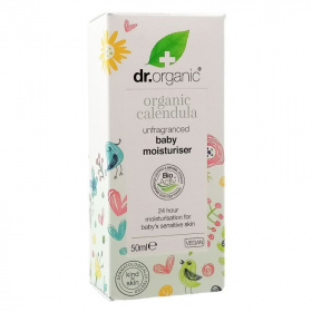 Dr.Organic bio illatmentes hidratáló babakrém körömvirággal 50ml