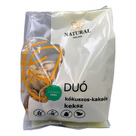 Natural duó keksz kókuszos kakaós 150g